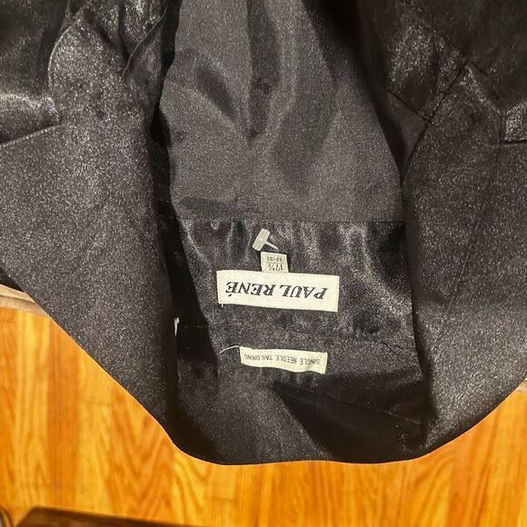 Old Stock Size 17  1/2 32-33 Big Men's Dress Shirt by Paul Rene - Picture 3 of 3